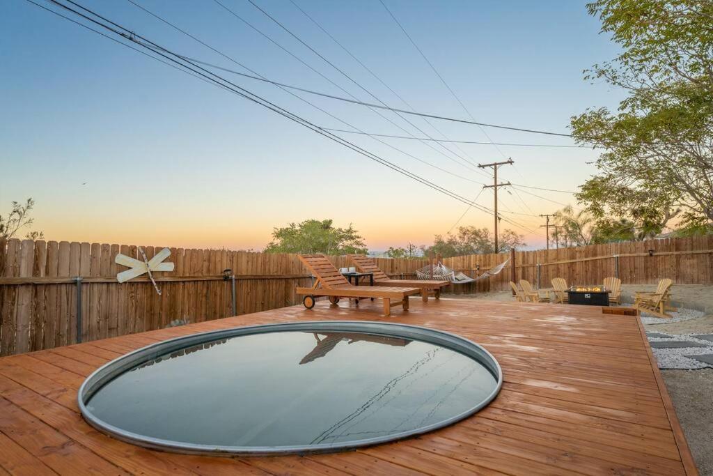 Palm Vista Retreat *Hot Tub/Cowboy Pool/Hammocks* Βίλα Joshua Tree Εξωτερικό φωτογραφία