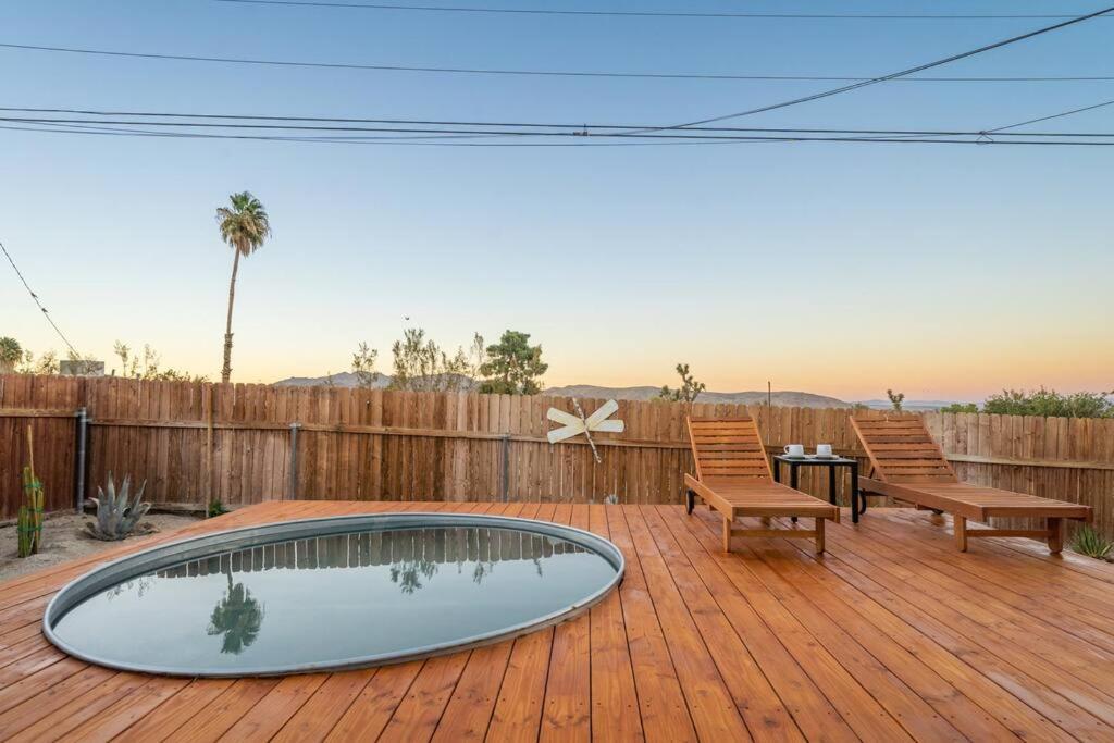 Palm Vista Retreat *Hot Tub/Cowboy Pool/Hammocks* Βίλα Joshua Tree Εξωτερικό φωτογραφία